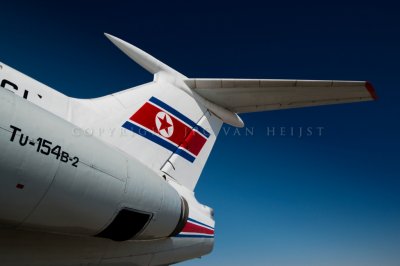 Air Koryo Tu-154 tail