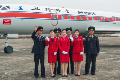 Air Koryo Tu-134 - Crew