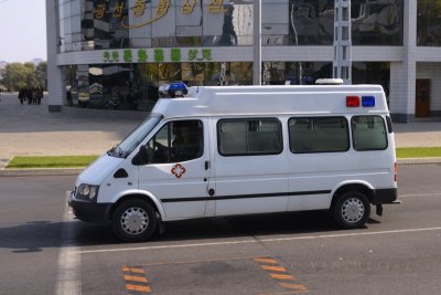 Pyongyang ambulance