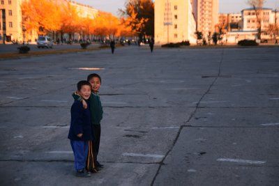 Two friends - North Korea