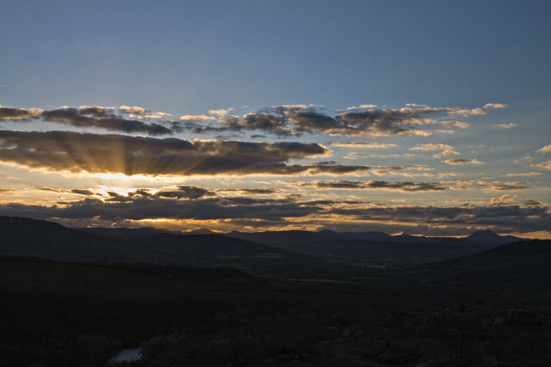 Chane des Puys Sunset