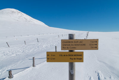 Col de la Croix St Robert, closed for traffic