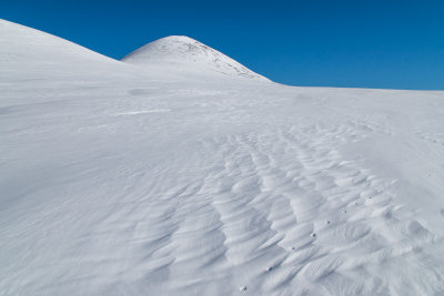 Looking back at Puy de l'Ange