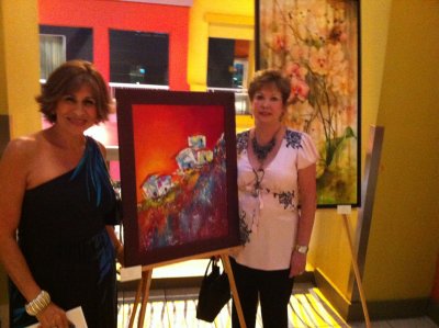 EVELYN OSORIO THE NEW OWNER OF THE PAINTING