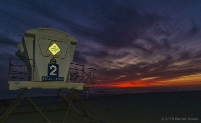 Sunset HB 2-20-15 Lifeguard stand (2).jpg