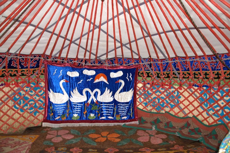 Yurt (inside)...