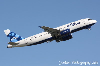Airbus A320 (N638JB) Blue Begins With You
