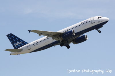 Airbus A320 (N703JB) Its Up To Blue, New York, New York