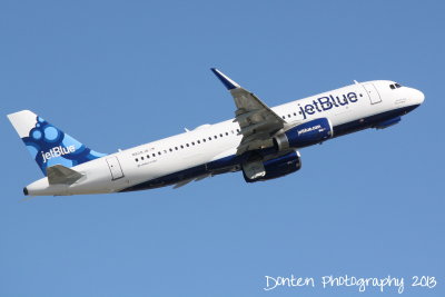 Airbus A320 (N828JB) Simon Says Fly JetBlue
