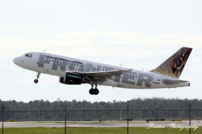 Airbus A319 (N906FR) Andy the Pronghorn Antelope  