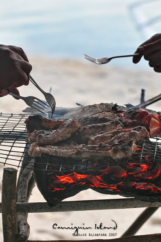 Grilled food