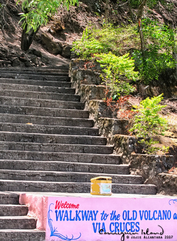 Walkway to the Old Volcano