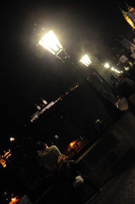 On Charle's bridge