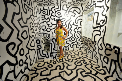 A stroll in Keith Haring's universe
