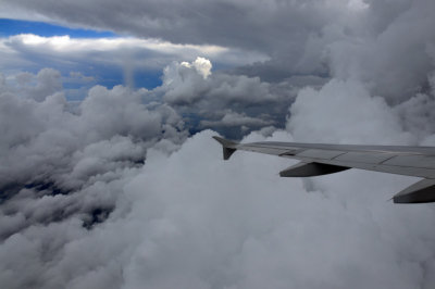 Thunderstorm when leaving DVO