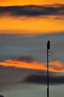 Electric pole and sunset (3)