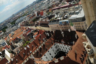 Viennese rooftops 