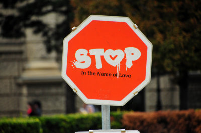 Stop and love