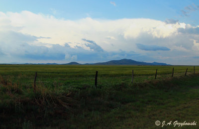 thunderstorm over the Wichita Mountains