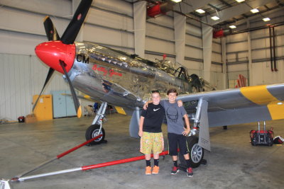 WW2 Aircraft and the Boys