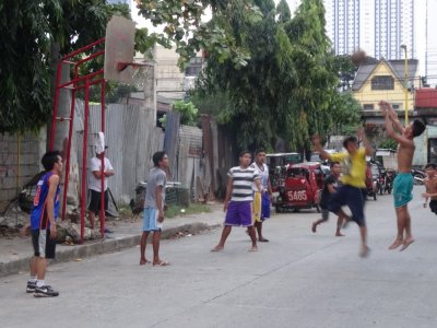 Playing Ball - Suez Street - Makati.jpg