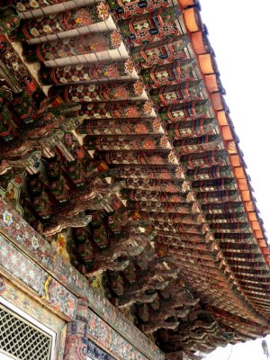 Taeung Hall Entrance Dancheong - 大雄殿