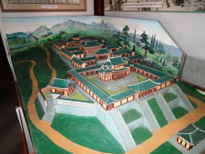 Model of Koryo Palace - Koryo Museum 고려박물관