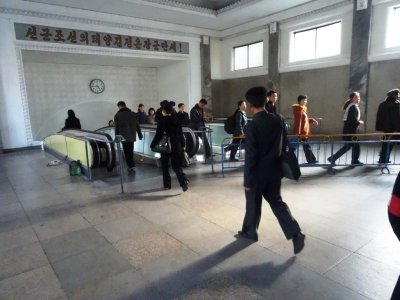 On the Way Home - Pyongyang Metro.jpg