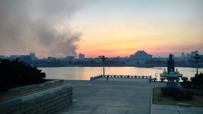 Pyongyang Skyline at Dusk (2).jpg