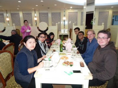 Tour Group - Dinner at Yanggakdo Hotel.jpg