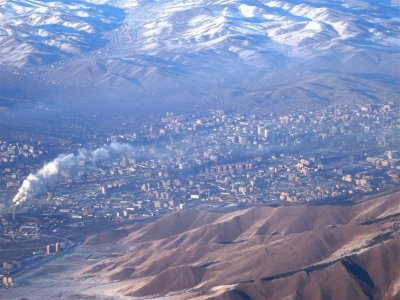 Ulaanbaatar from the Air