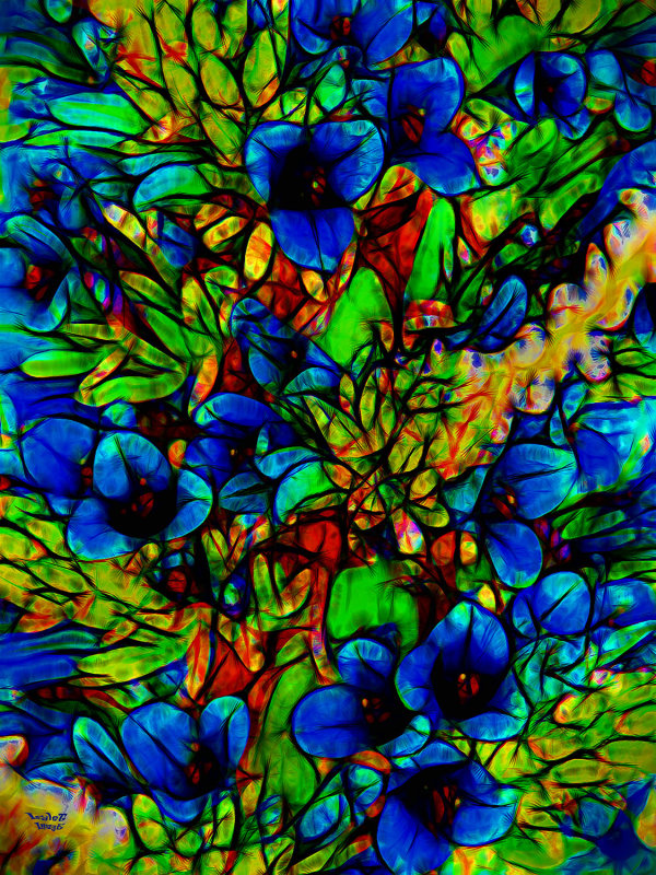 Flower Blue
