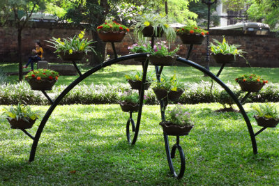  Garden in the Temple of Lecture - Hanoi, Vietnam
