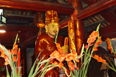 Statue in the Temple of Lecture - Hanoi, Vietnam