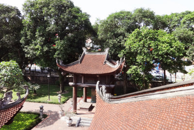Grounds and buildings in the Temple of Lecture - Hanoi, Veitnam