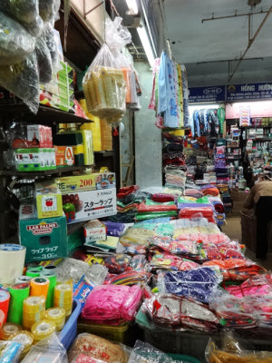 Main market in Hanoi, Veitnam