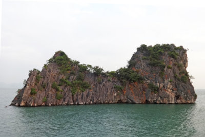 Islet in Ha Long Bay, Vietnam