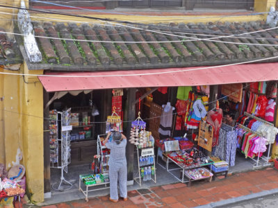 A shop as seen from the Tan Ky House  - Hoi An, Vietnam