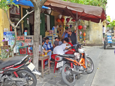 Guys hanging out - Old Town, Hoi An, Vietnam 