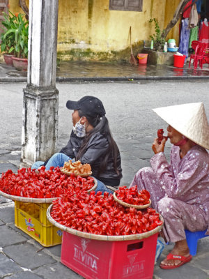 Food vendors - Hoi An, Vietnam