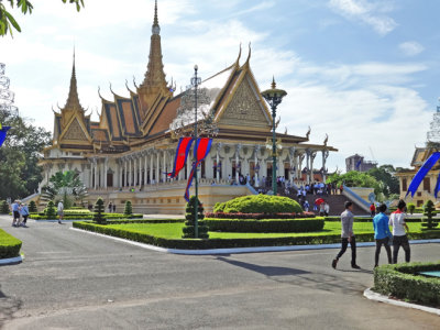 Throne Hall - in the Royal Palace Complex - Phnom Penh, Cambodia