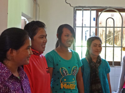 The college students who live in the room (apartment) are shown here. We sponsor three of them - Phnom Penh, Cambodia