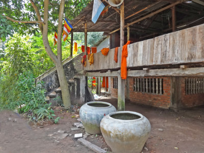 Home of Hindu monks near the Lolei Temple - found by Stacy while she wandered near the Temple