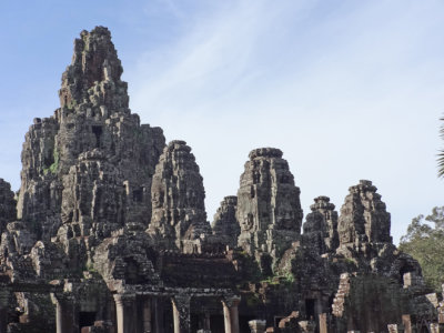 Bayon Temple in Angkor Thom, Siem Reap Province, Cambodia 