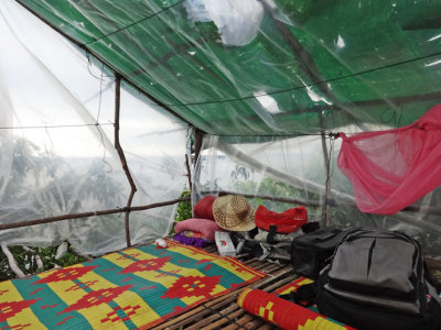 The second floor of the dwelling for the rangers of the Prek Toal bird sanctuary - Tonle Sap Lake, Siem Reap Province