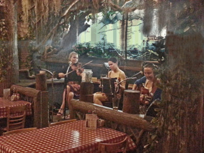 Cajun music at Prejean's in Lafayette - southwestern Louisiana