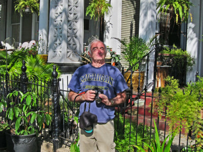 Elliott in the Garden District of New Orleans