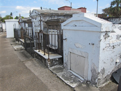 Historic St. Louis Cemetery 1 in New Orleans