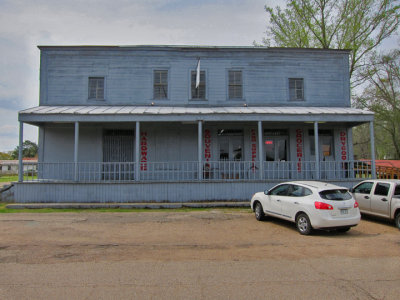 The Old Country Store Restaurant (Mr. D's) on Highway 61 in Lorman, southern Mississippi - we ate lunch here