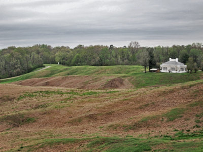 Third Louisiana Redan  - a battlefield site of the siege of Vicksburg - Civil War: Vicksburg National Military Park, Mississippi